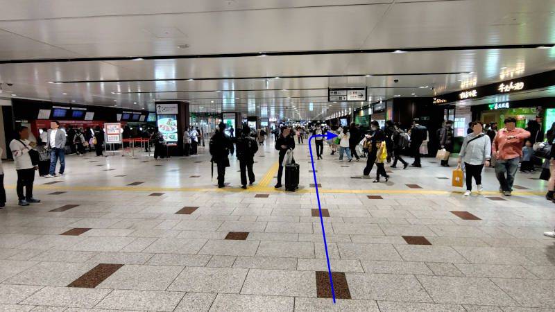 新幹線から地下鉄仙台駅001