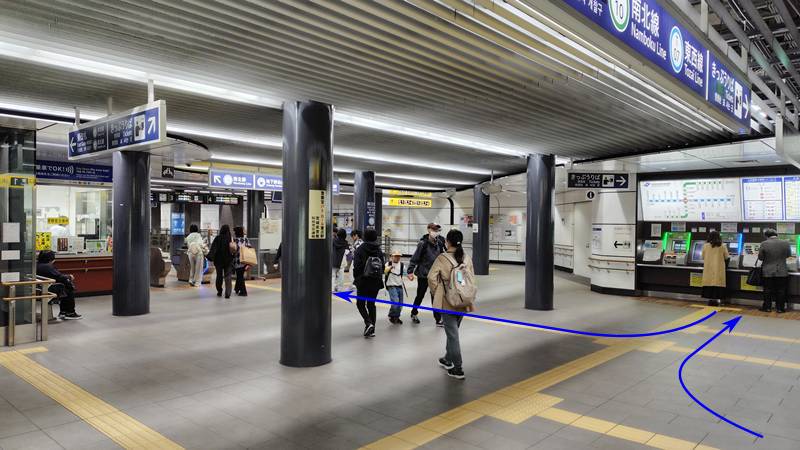 新幹線から地下鉄仙台駅008