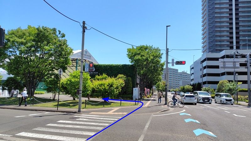 地下鉄長町駅からゼビオアリーナ仙台005