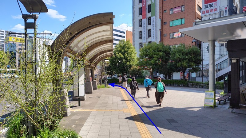 仙台駅東口からアラハバキシャトルバス012